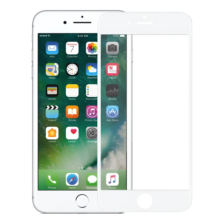 Vidrio templado 9D para Iphone 7 Plus, 8 Plus